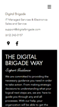 Mobile Screenshot of digitalbrigade.com